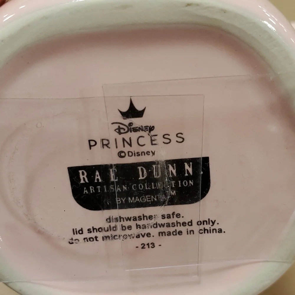 Pink Ariel Mug and Topper - Picture 5 of 5